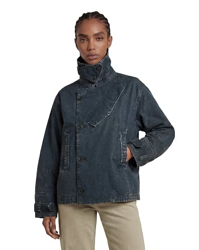 Oversized Short Trench Coat