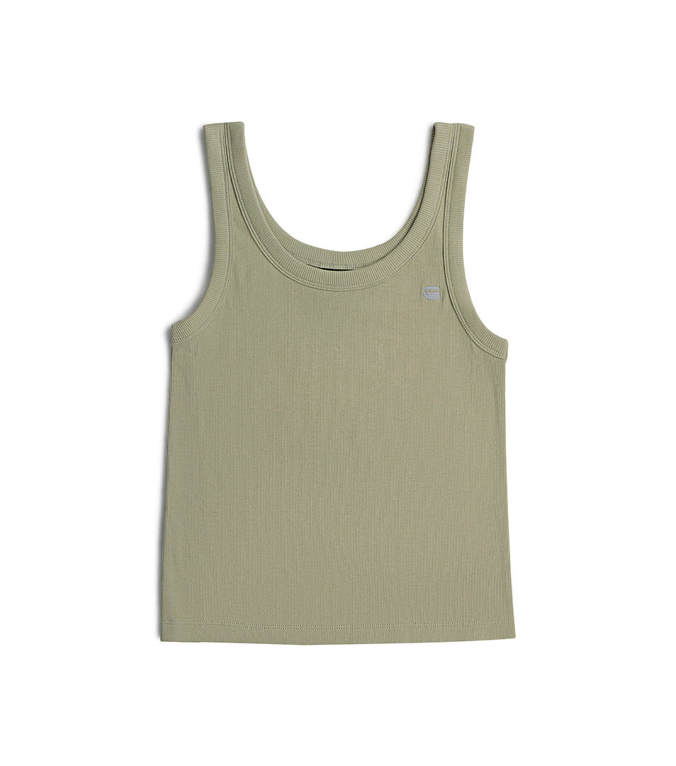 Slim Rib Tank T-Shirt