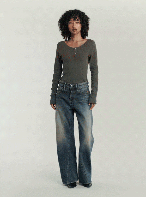 Contor Barrel Wide Jeans