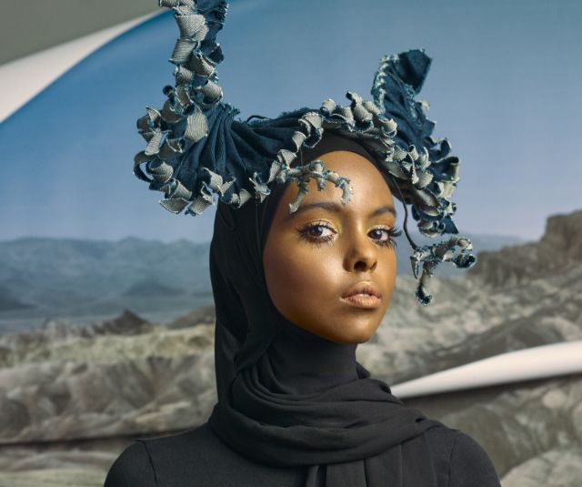 Artists create couture<br>Inspired by circular denim innovations