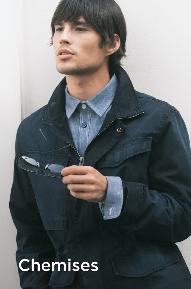 découvrir nos chemises