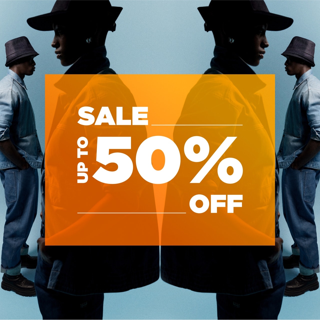 G star clothing sale store